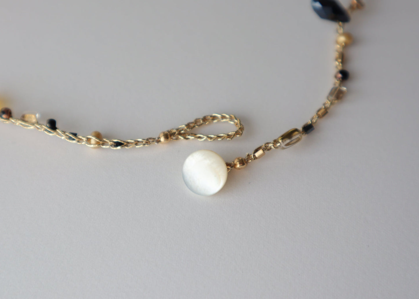4way Necklace (red×pnkbeg)