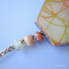 画像をギャラリービューアに読み込む, マザーオブパールヘキサゴンブレスレット(brd)