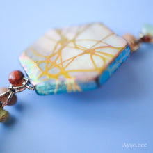 画像をギャラリービューアに読み込む, マザーオブパールヘキサゴンブレスレット(brd)