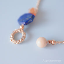 画像をギャラリービューアに読み込む, スライスカットラピスラズリブレスレット(gld)