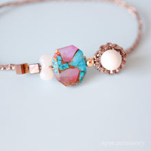 画像をギャラリービューアに読み込む, コンポジットターコイズブレスレット(brd)