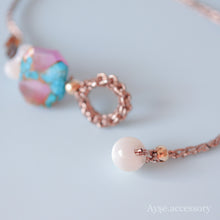 画像をギャラリービューアに読み込む, コンポジットターコイズブレスレット(brd)