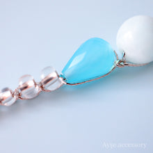 画像をギャラリービューアに読み込む, シーブルカルセドニーブレスレット(slv)
