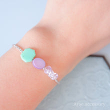 画像をギャラリービューアに読み込む, オーバルシェルブレスレット(slv)