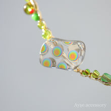 画像をギャラリービューアに読み込む, 3wayチョーカー(lightgreen)