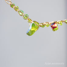 画像をギャラリービューアに読み込む, 3wayチョーカー(lightgreen)