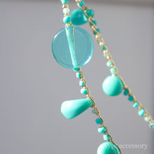 画像をギャラリービューアに読み込む, 3wayチョーカー(turquoise)