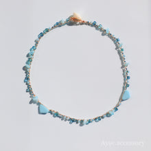 画像をギャラリービューアに読み込む, 3wayチョーカー(skyblue)
