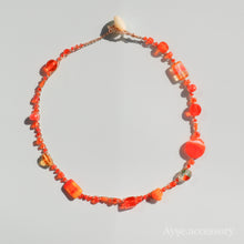 画像をギャラリービューアに読み込む, 3wayチョーカー(orange)