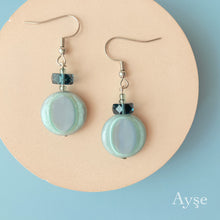 画像をギャラリービューアに読み込む, サークルチェコビーズピアス