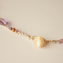 画像をギャラリービューアに読み込む, チェコビーズショートネックレス(ppl)