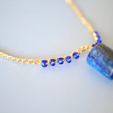 画像をギャラリービューアに読み込む, ラピスラズリショートネックレス