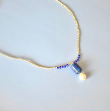 画像をギャラリービューアに読み込む, ラピスラズリショートネックレス