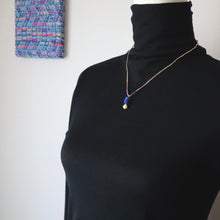 画像をギャラリービューアに読み込む, ラピスラズリショートネックレス