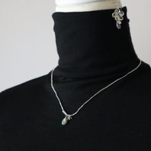 画像をギャラリービューアに読み込む, ラブラドライトドロップショートネックレス