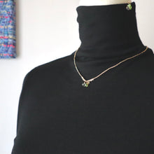 画像をギャラリービューアに読み込む, オニオンシェイプワンポイントネックレス(グリーンアメジスト)