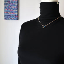 画像をギャラリービューアに読み込む, オニオンシェイプワンポイントネックレス(レモンクオーツ)