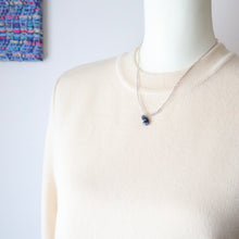 画像をギャラリービューアに読み込む, オブシディアンショートネックレス