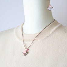 画像をギャラリービューアに読み込む, ピンクオパールコッパーショートネックレス