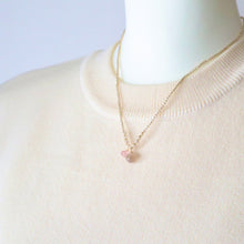 画像をギャラリービューアに読み込む, オニオンシェイプワンポイントネックレス(ムーンストーン)