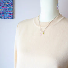 画像をギャラリービューアに読み込む, シャンデリアカットアメジストショートネックレス