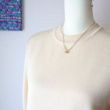 画像をギャラリービューアに読み込む, オニオンシェイプワンポイントネックレス(ムーンストーン)