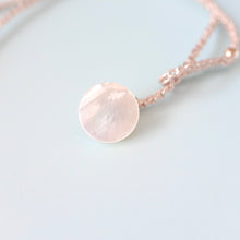 画像をギャラリービューアに読み込む, シャンデリアカットアメジストショートネックレス