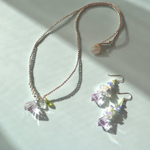 画像をギャラリービューアに読み込む, 藤の花ピアス