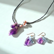 画像をギャラリービューアに読み込む, アメジストピアス