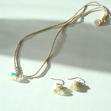 画像をギャラリービューアに読み込む, オニオンシェイプワンポイントネックレス(レモンクオーツ)