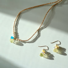 画像をギャラリービューアに読み込む, オニオンシェイプワンポイントネックレス(レモンクオーツ)