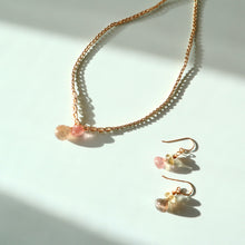 画像をギャラリービューアに読み込む, ムーンストーンアシンメトリーピアス