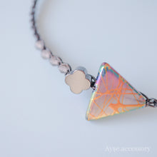 画像をギャラリービューアに読み込む, トライアングルブレスレット(blk)