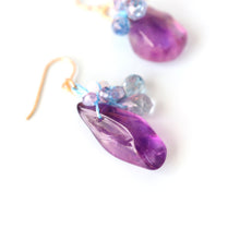 画像をギャラリービューアに読み込む, アメジストピアス