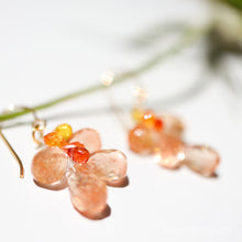 画像をギャラリービューアに読み込む, オレゴンサンストーンピアス