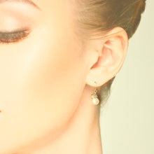 画像をギャラリービューアに読み込む, つぶつぶパールピアス(blu)