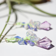 画像をギャラリービューアに読み込む, 藤の花ピアス