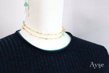 画像をギャラリービューアに読み込む, クリソプレーズピアス