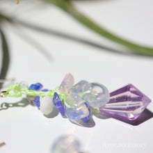 画像をギャラリービューアに読み込む, 藤の花ピアス