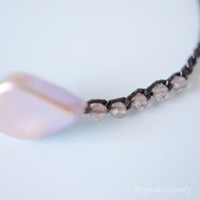 画像をギャラリービューアに読み込む, ダイヤ形パールブレスレット(blk)
