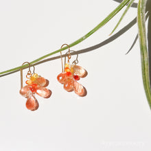 画像をギャラリービューアに読み込む, オレゴンサンストーンピアス