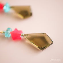 画像をギャラリービューアに読み込む, カーキクオーツピアス