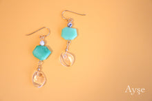 画像をギャラリービューアに読み込む, クリソプレーズピアス