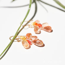 画像をギャラリービューアに読み込む, オレゴンサンストーンピアス