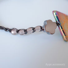 画像をギャラリービューアに読み込む, トライアングルブレスレット(blk)