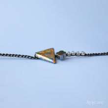 画像をギャラリービューアに読み込む, トライアングルブレスレット(blk)