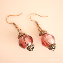 画像をギャラリービューアに読み込む, ランプワークビーズピアス