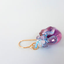 画像をギャラリービューアに読み込む, アメジストピアス