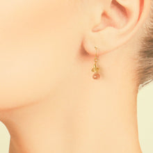 画像をギャラリービューアに読み込む, ムーンストーンアシンメトリーピアス