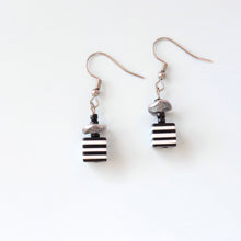 画像をギャラリービューアに読み込む, しましまキューブピアス